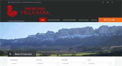 Desktop Screenshot of inmobiliariavillasana.com